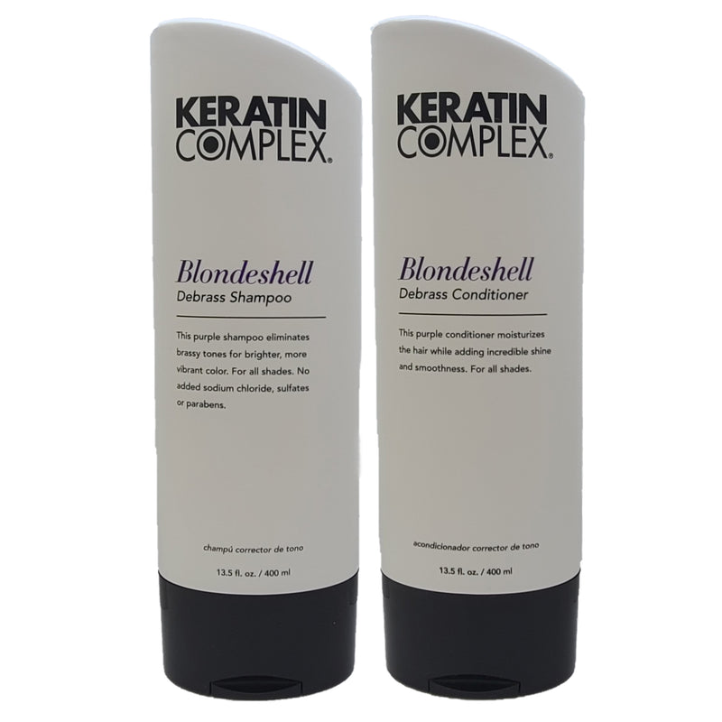 Keratin Complex Blondeshell Debrass Shampoo and Conditioner Duo