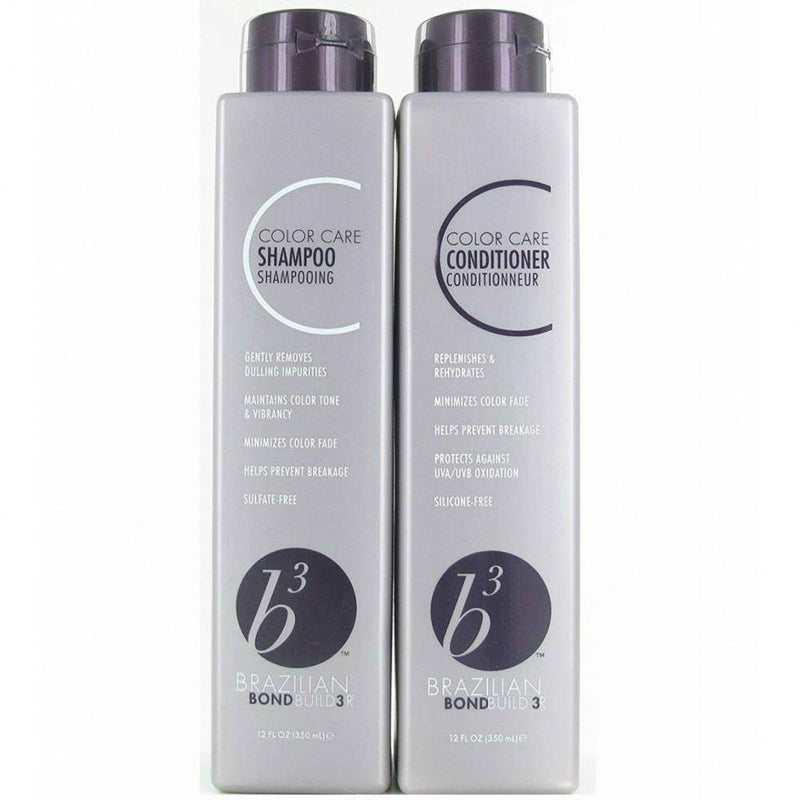 B3 Brazilian Bondbuilder Color Care Shampoo and Conditioner - Lustrous Shine - Brazilian Blowout