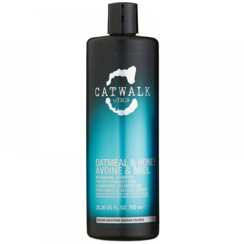 Tigi Catwalk Oatmeal & Honey Nourishing Shampoo 750 ml/ 25.36 fl. oz. - Lustrous Shine - TIGI