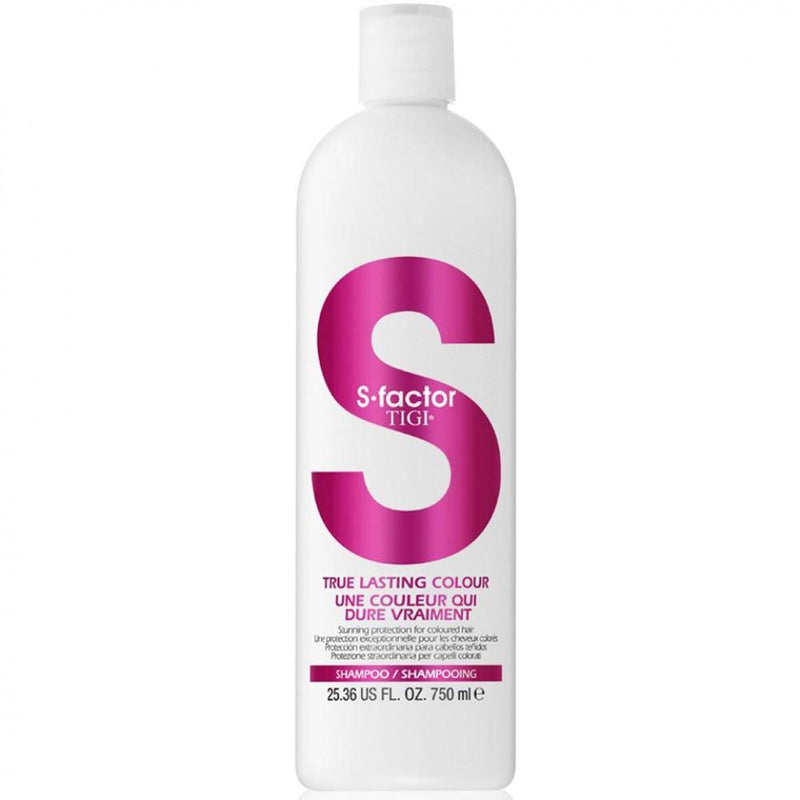 Tigi S Factor True Lasting Colour Shampoo 750 ml/ 25.36 fl. oz. - Lustrous Shine - TIGI
