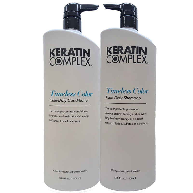 Keratin Complex Timeless Color Fade-Defy Shampoo and Conditioner Duo 33.8 fl. oz