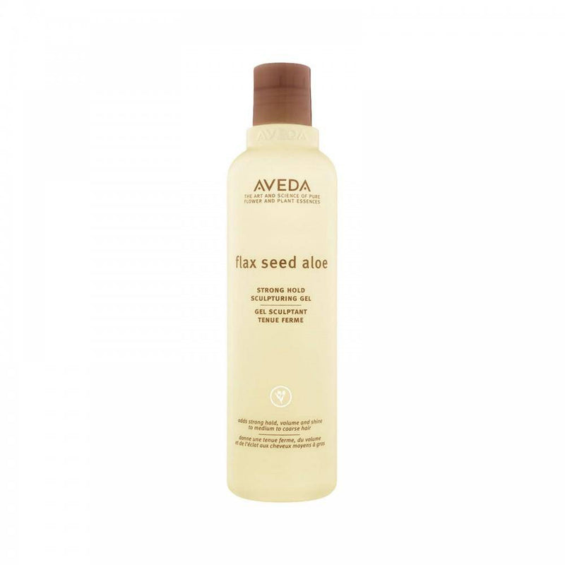 Flax Seed Aloe Strong Hold Sculpturing Gel 250 ml/ 8.5 fl. oz. - Lustrous Shine - Aveda