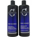 Tigi Catwalk Your Highness Shampoo and Conditioner Duo 750 ml/ 25.36 fl. oz. - Lustrous Shine - TIGI