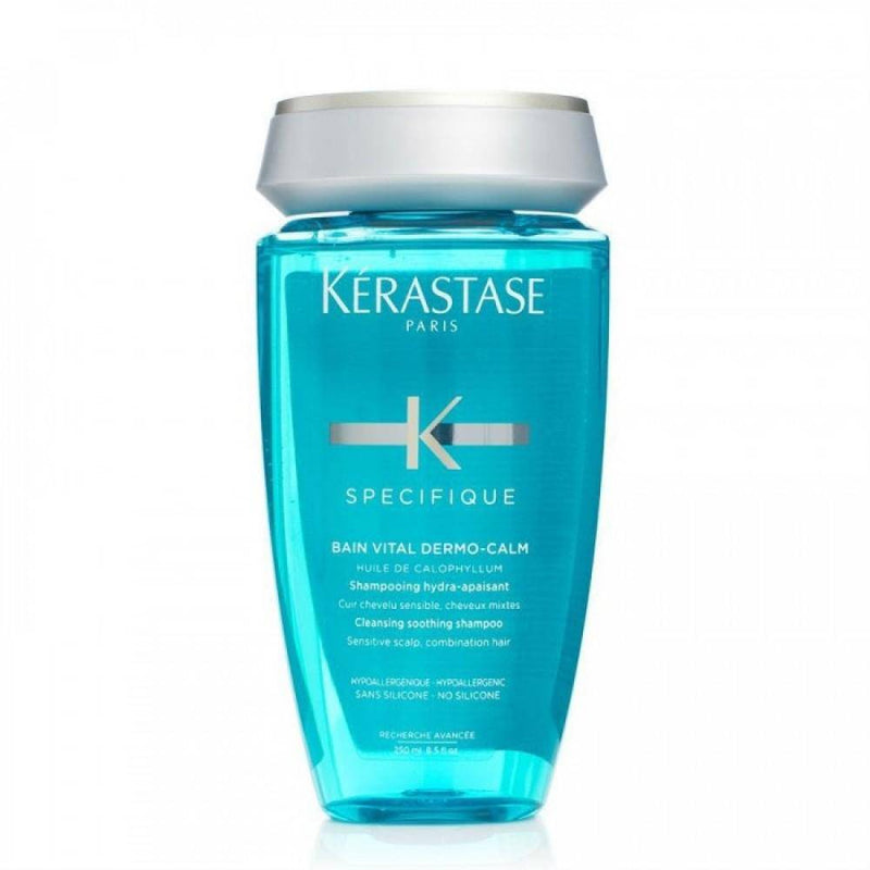 Specifique Bain Vital Dermo Calm Cleansing Soothing Shampoo 250 ml/ 8.5 fl. oz. - Lustrous Shine - Kerastase