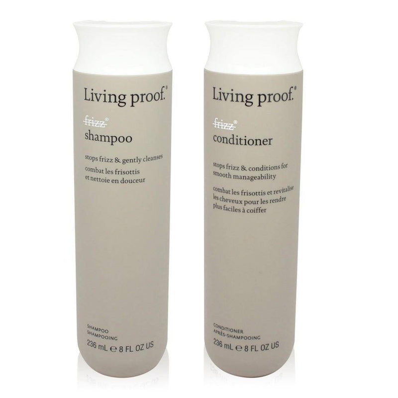 No Frizz Shampoo and Conditioner Duo 236 ml/ 8 fl. oz. - Lustrous Shine - Living Proof