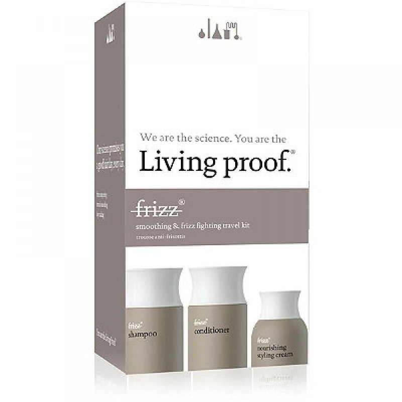 No Frizz Smoothing and Fighting Travel Kit - Lustrous Shine - Living Proof
