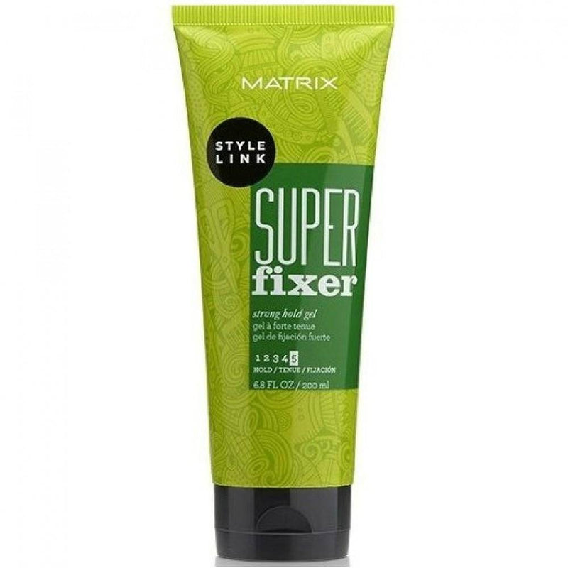 Style Link Super Fixer Strong Hold Gel - Lustrous Shine - Matrix