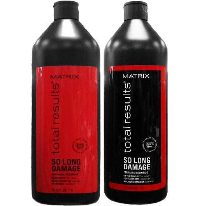 Total Results So Long Damage Shampoo and Conditioner Duo - Lustrous Shine - Matrix
