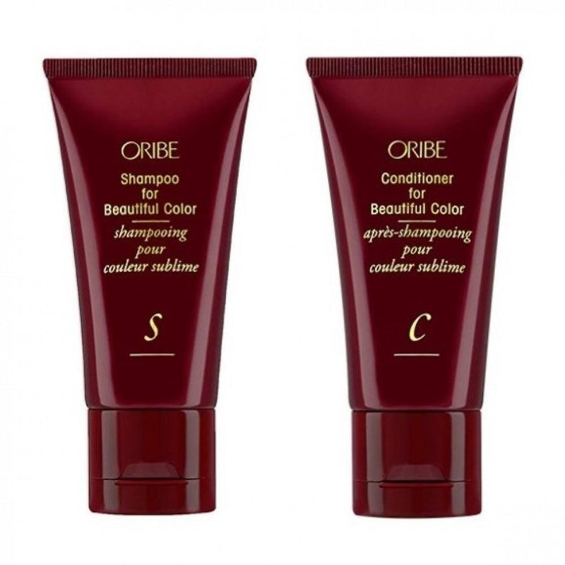 Oribe Shampoo and Conditioner For Beautiful Color Duo 1.7 fl oz - Lustrous Shine - ORIBE