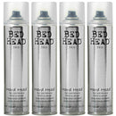 Tigi Bed Head Hard Head Hairspray 350 ml/ 10.6 oz. 4 Pack - Lustrous Shine - TIGI