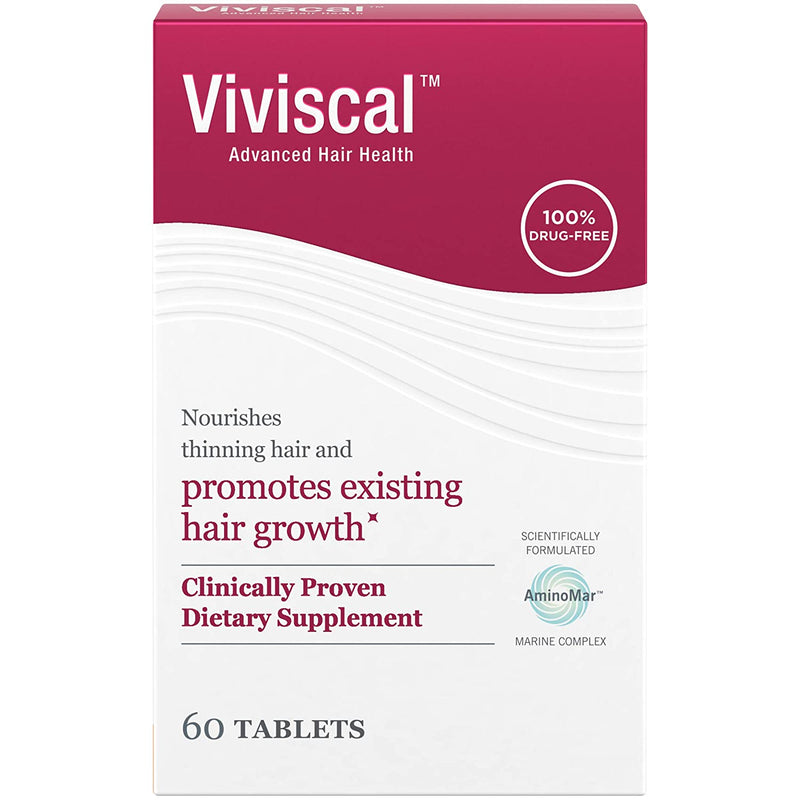 Viviscal Hair Growth Supplement For Women, 60 Count